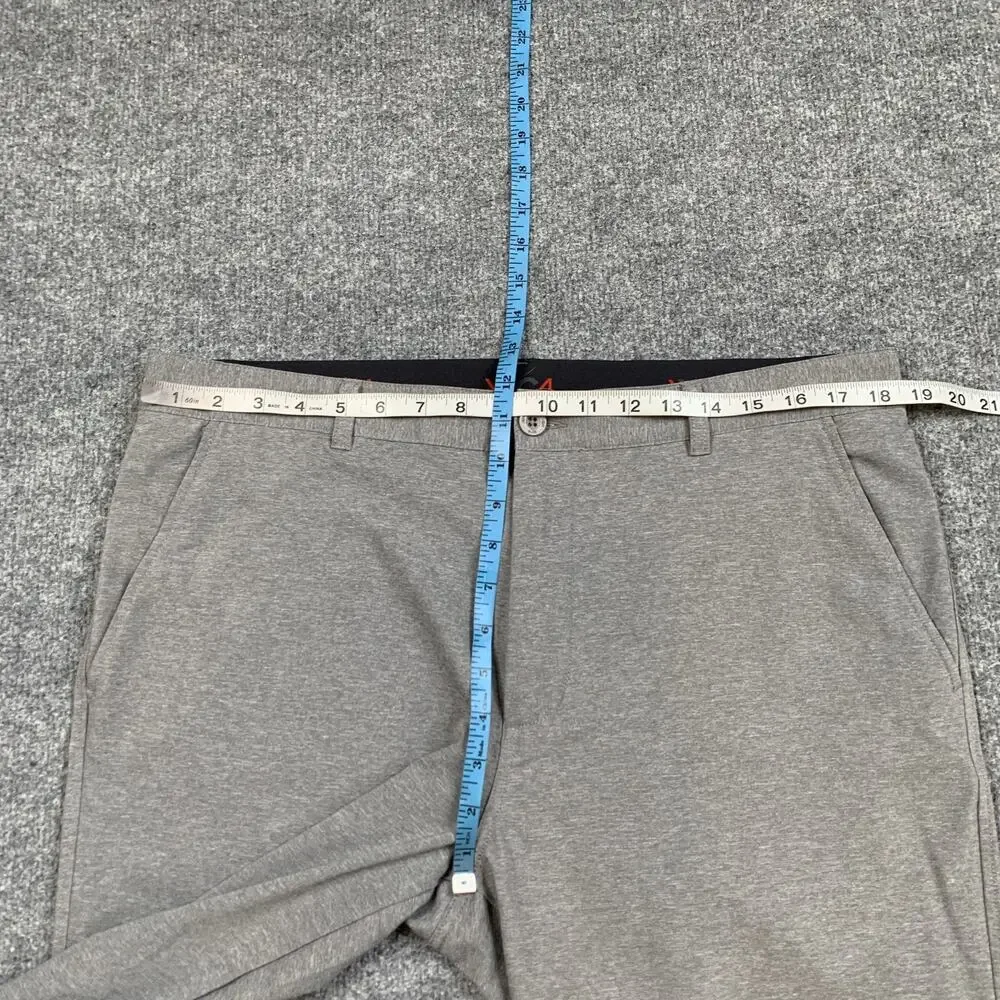 Johnston & Murphy Pants Mens 36 Grey XC4 Golf Performance Lightweight Golf Chino